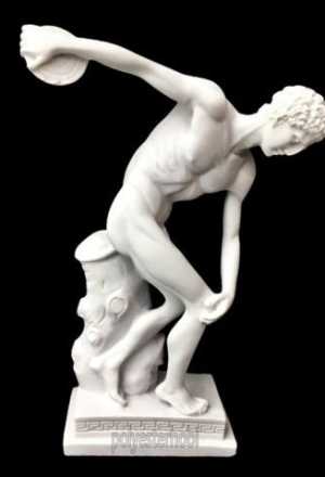 Disk Atan Adam Discobolus Biblosu