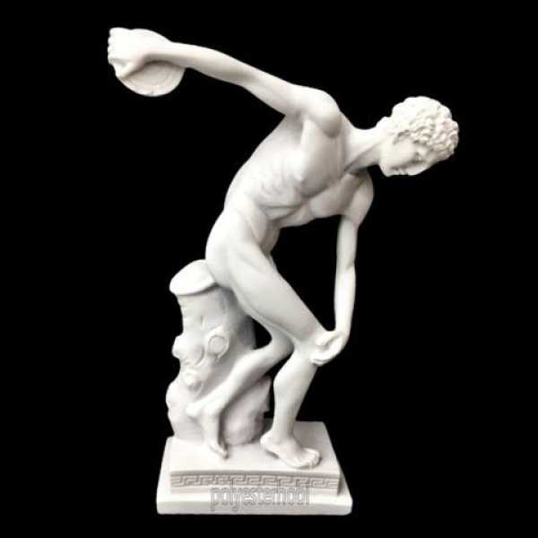 Disk Atan Adam Discobolus Biblosu