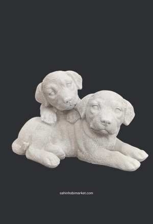 İkili Köpek Yavrusu Biblosu