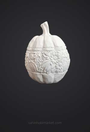 Motifli Kabak Biblosu (Küçük)